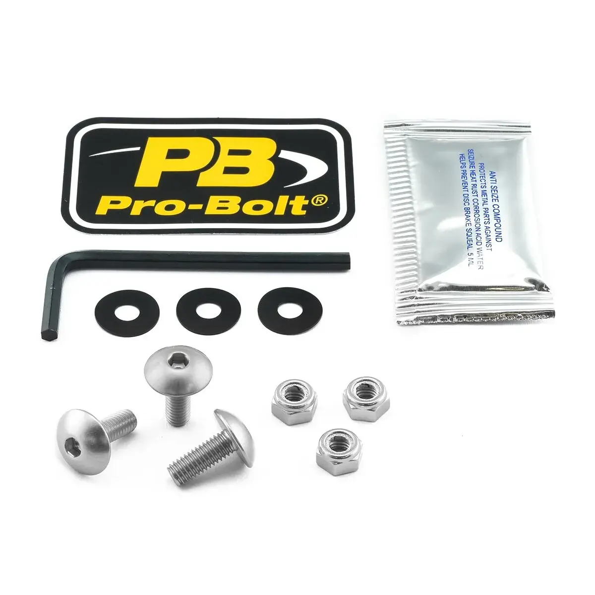 Verkleidungsschrauben-Set aus Aluminium PRO BOLT