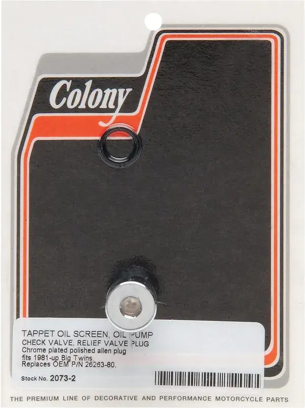 COLONY 81-99 BT 机油泵