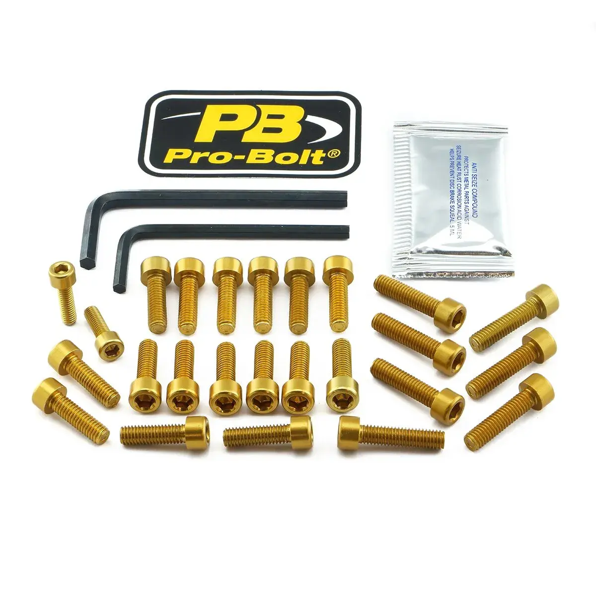 Kit de boulons moteur aluminium PRO BOLT pour BMW