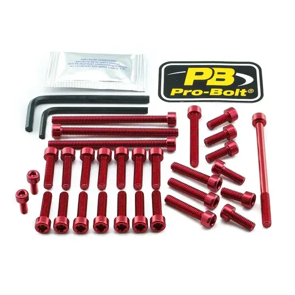 Kit de boulons moteur aluminium Ducati Pro Bolt