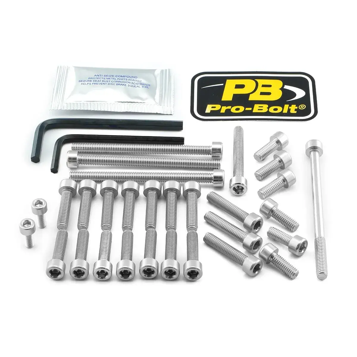 Kit de boulons moteur aluminium PRO BOLT Ducati