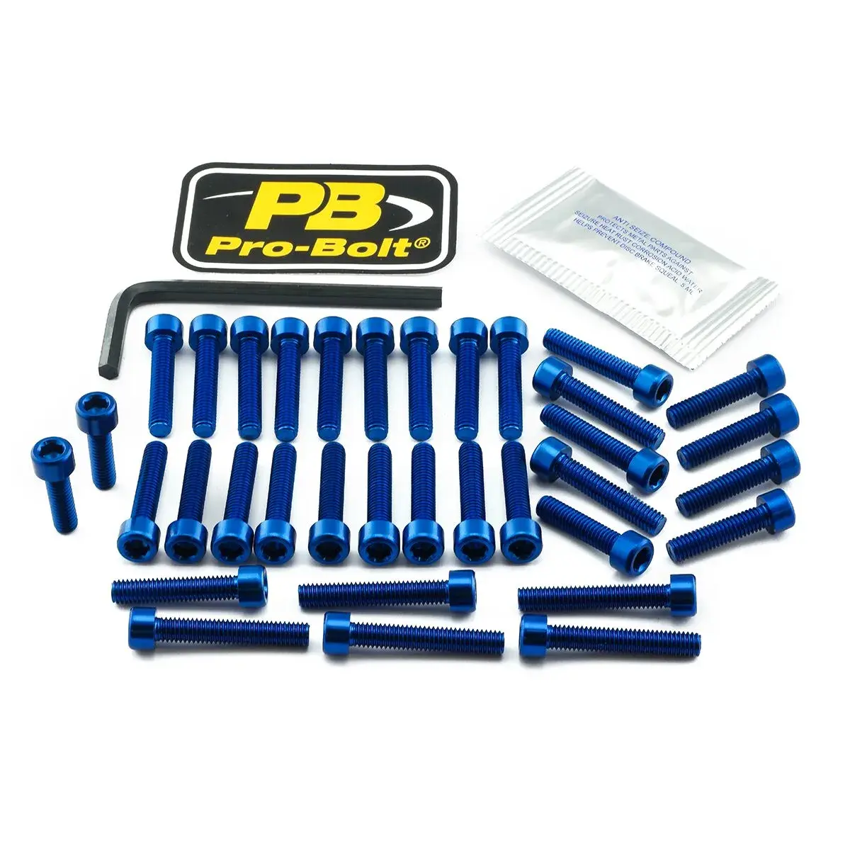 Motorschrauben-Kit aus Aluminium Honda PRO BOLT