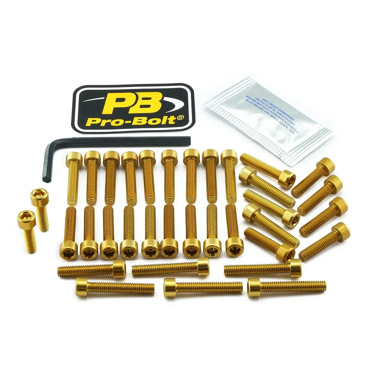 Kit de boulons moteur aluminium Honda PRO BOLT