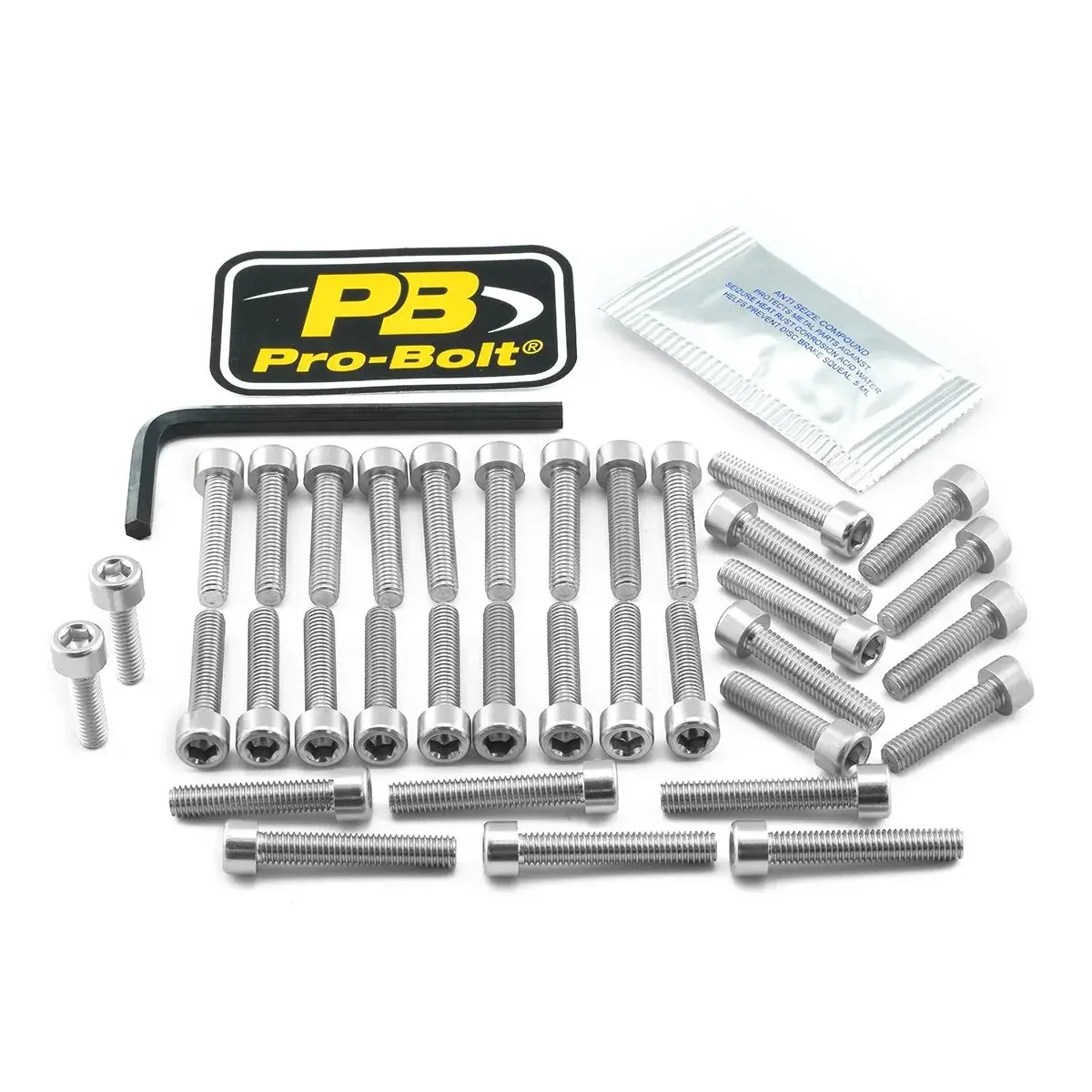 Kit de boulons moteur aluminium Honda PRO BOLT