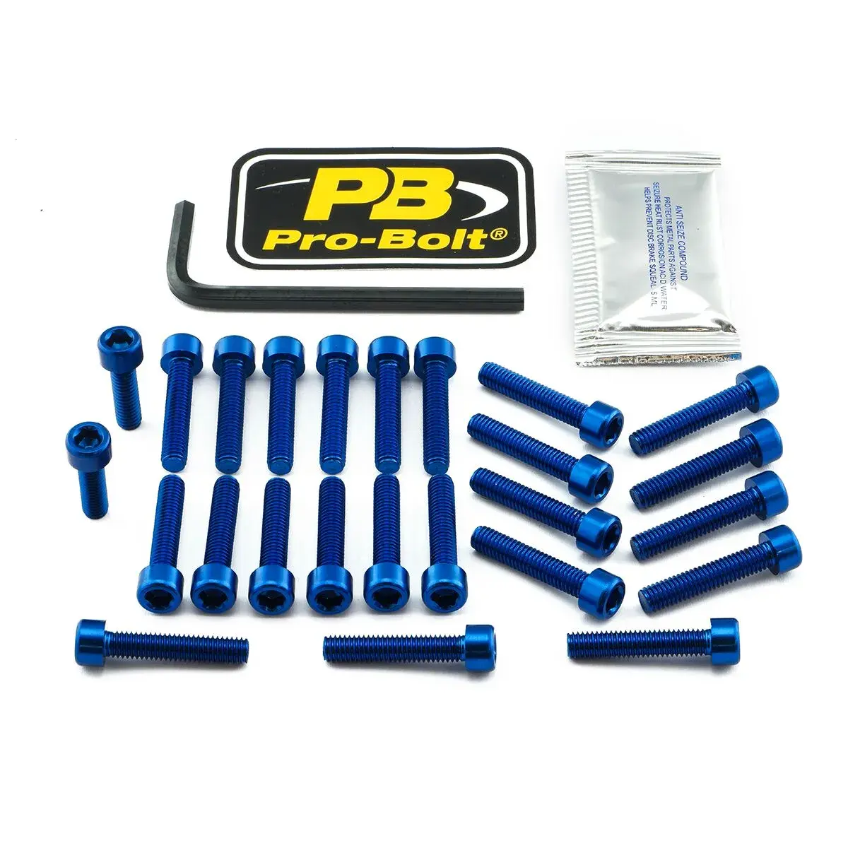 Kit de boulons moteur aluminium Honda PRO BOLT