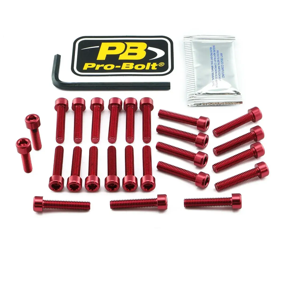Kit de boulons moteur aluminium Honda PRO BOLT