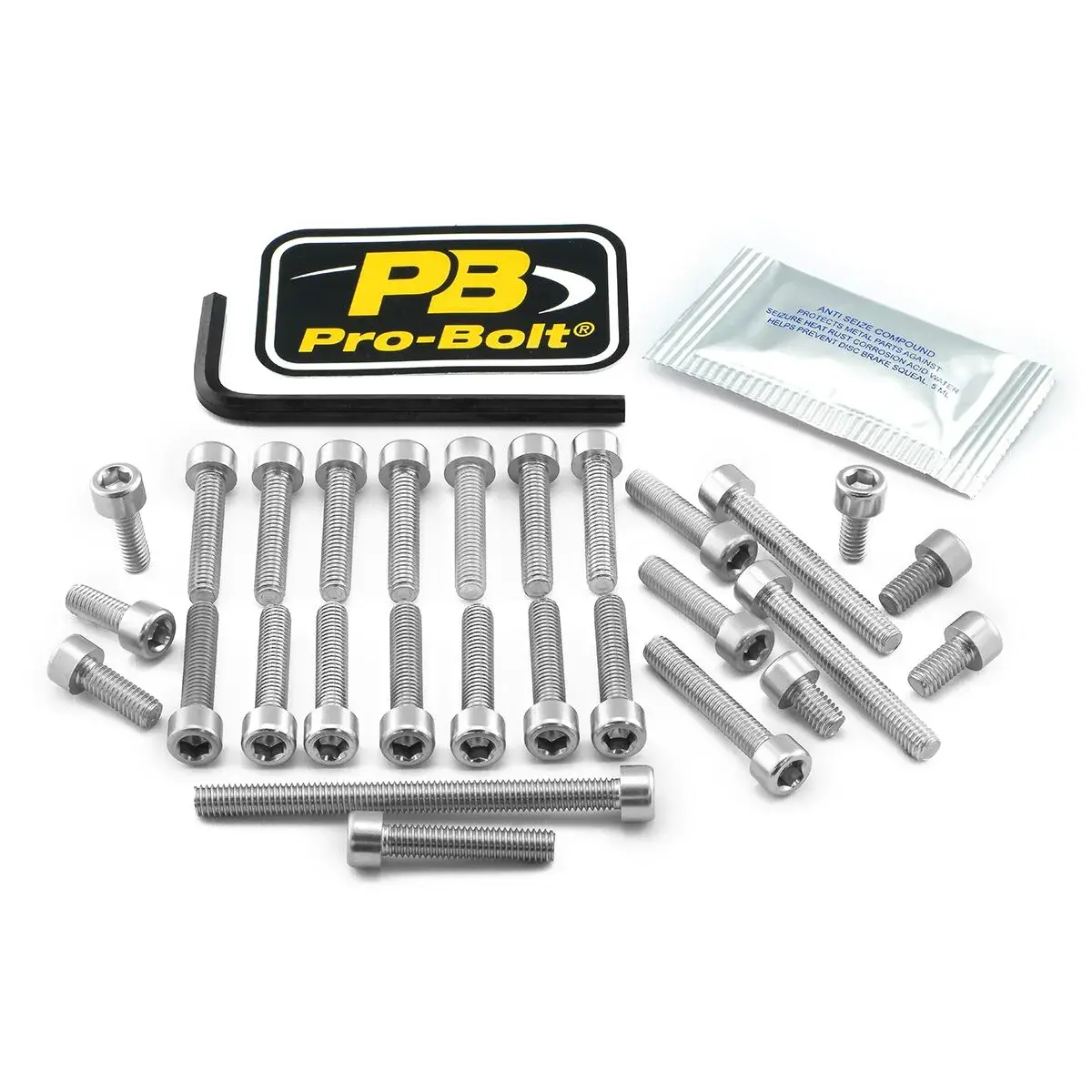 Kit de boulons moteur aluminium Kawasaki PRO BOLT