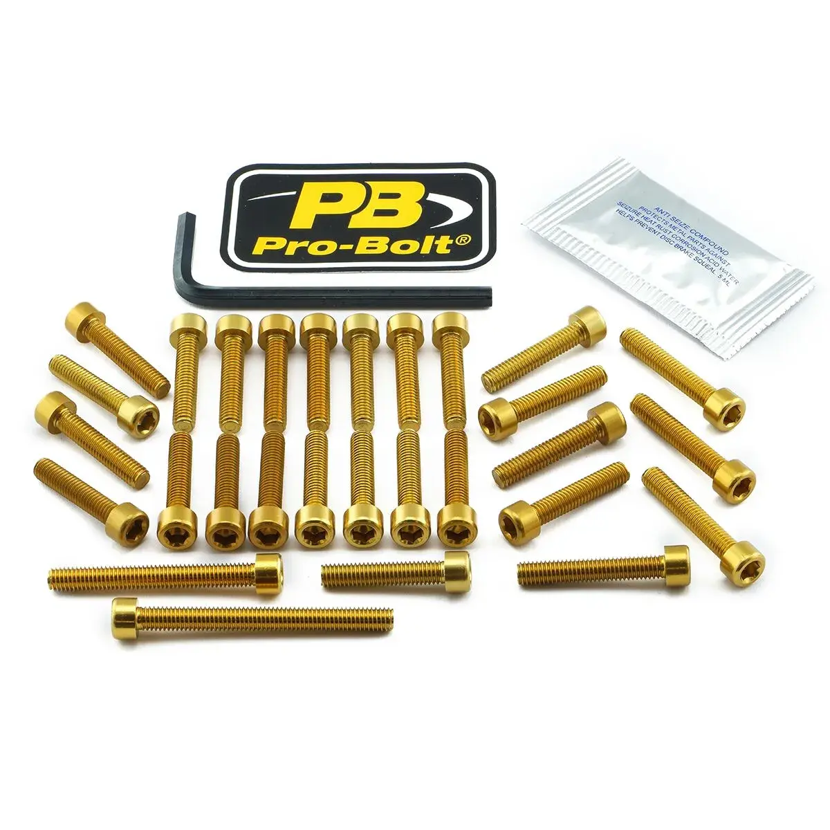 Kit de boulons moteur aluminium Kawasaki PRO BOLT
