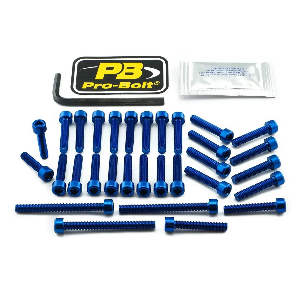 Kit de boulons moteur aluminium PRO BOLT Kawasaki