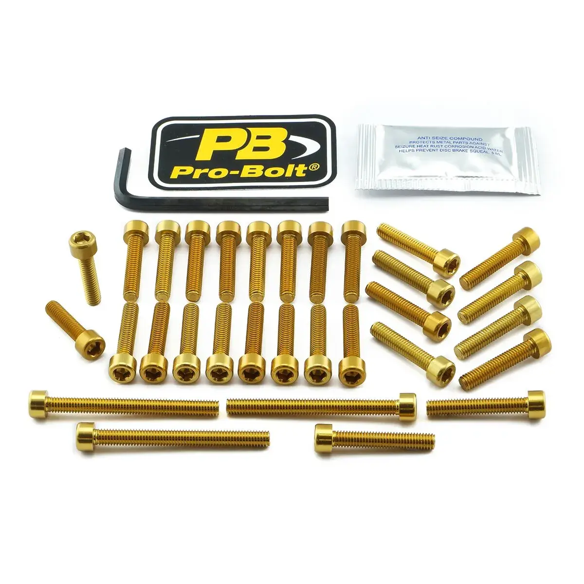 Kit de boulons moteur aluminium PRO BOLT Kawasaki
