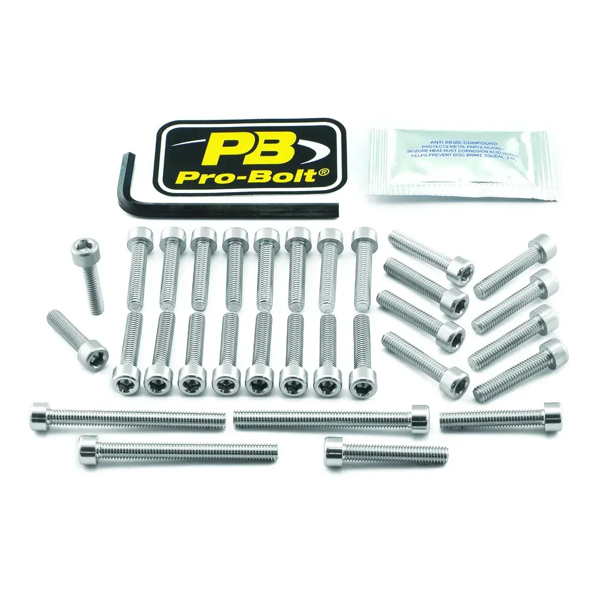Kit de boulons moteur aluminium PRO BOLT Kawasaki