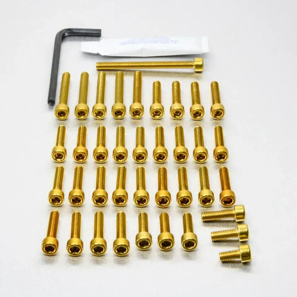 Kit de boulons moteur aluminium Kawasaki PRO BOLT