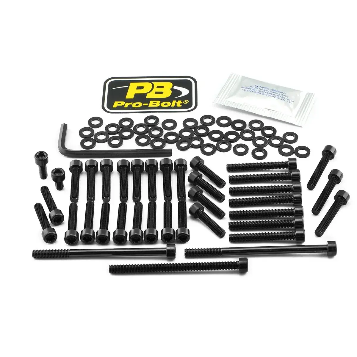 Kit de vis moteur aluminium PRO BOLT pour KTM