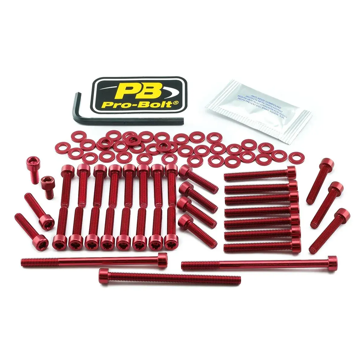Kit de vis moteur aluminium PRO BOLT pour KTM
