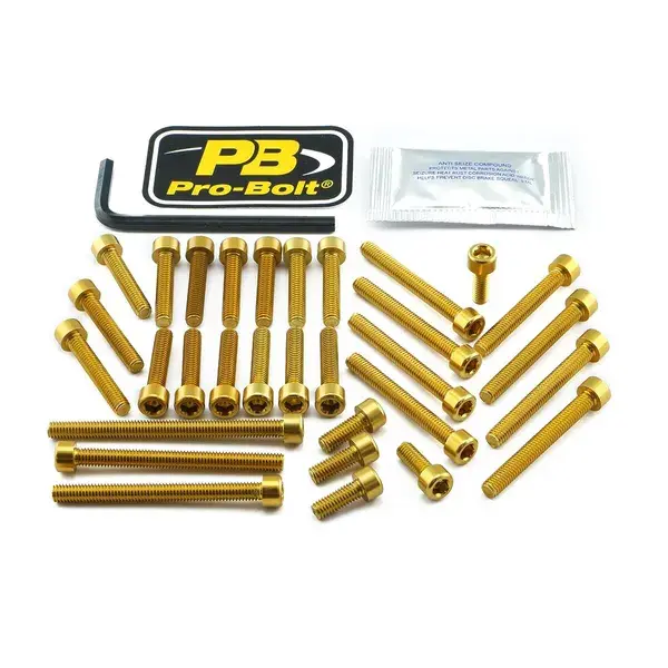 Kit de boulons pour moteur en aluminium Suzuki PRO BOLT