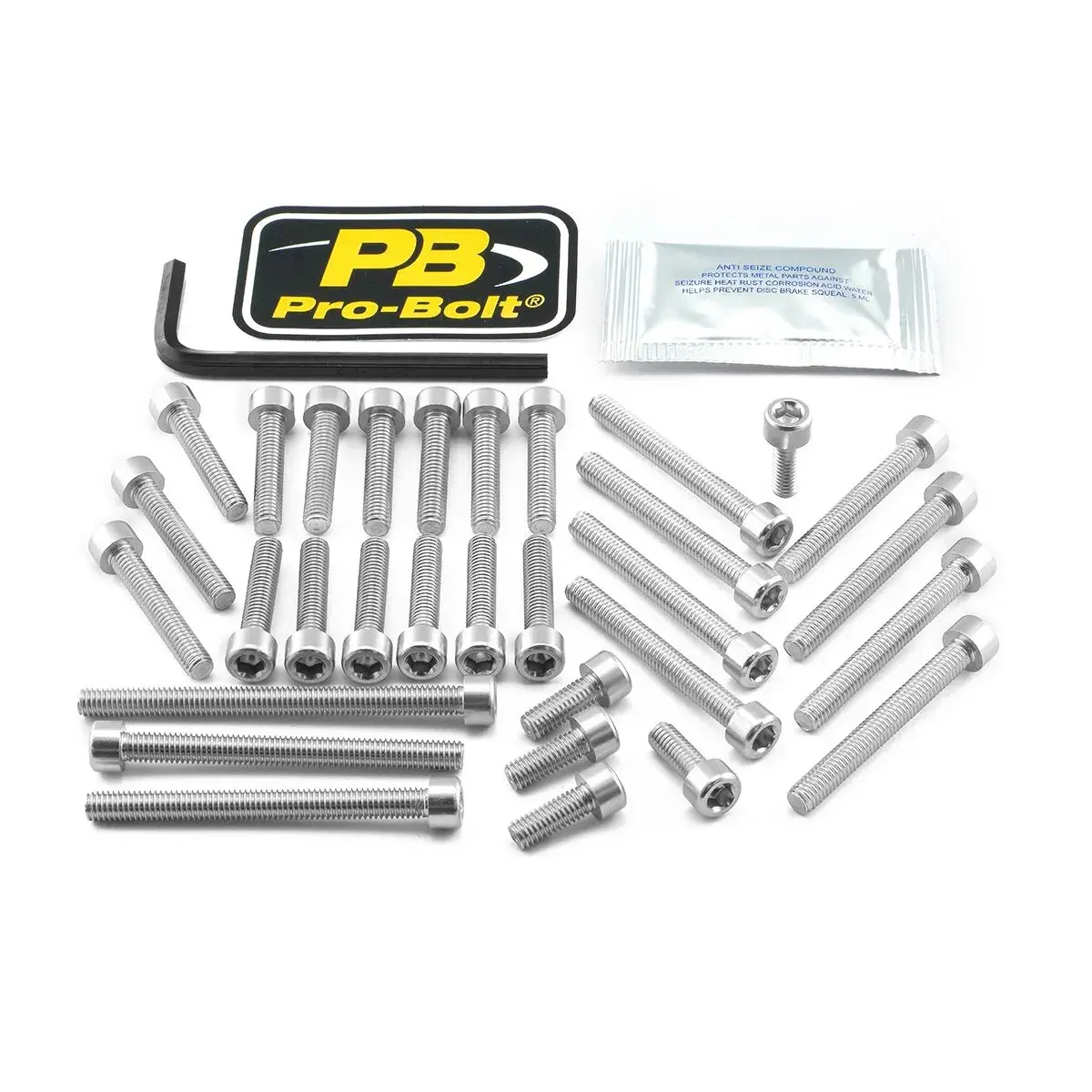 Motorschrauben-Satz aus Aluminium Suzuki PRO BOLT
