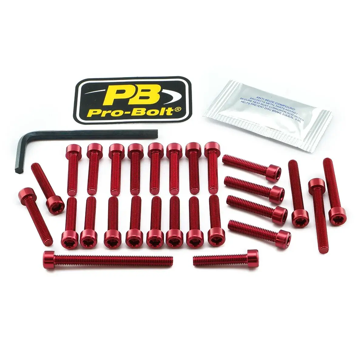 Kit de boulons moteur aluminium Suzuki PRO BOLT