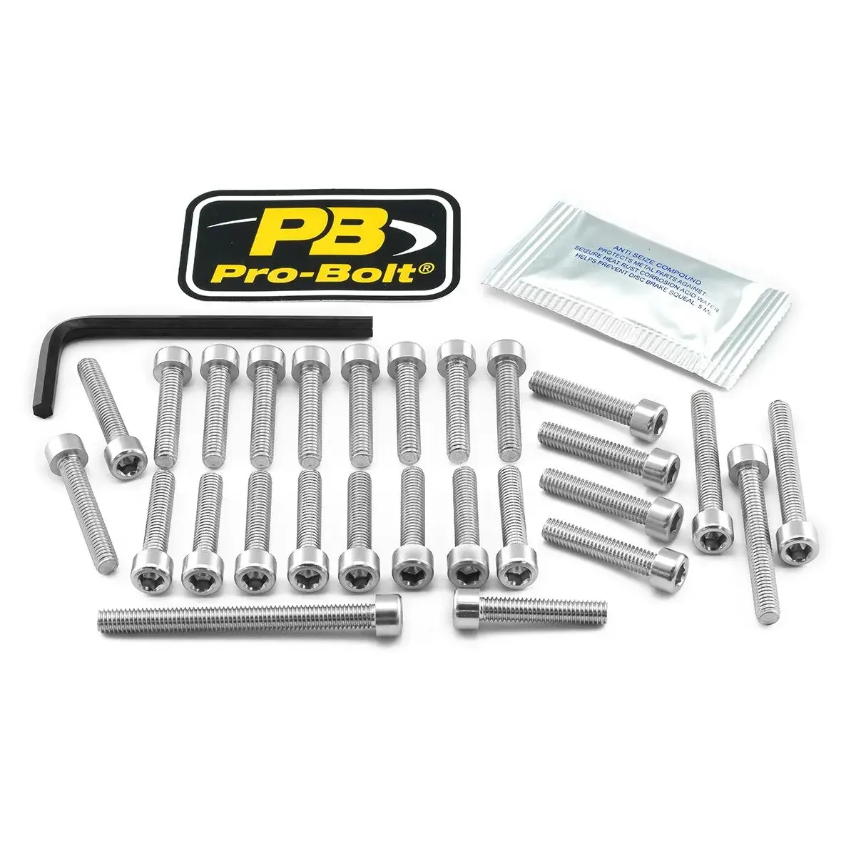 Kit de boulons moteur aluminium Suzuki PRO BOLT