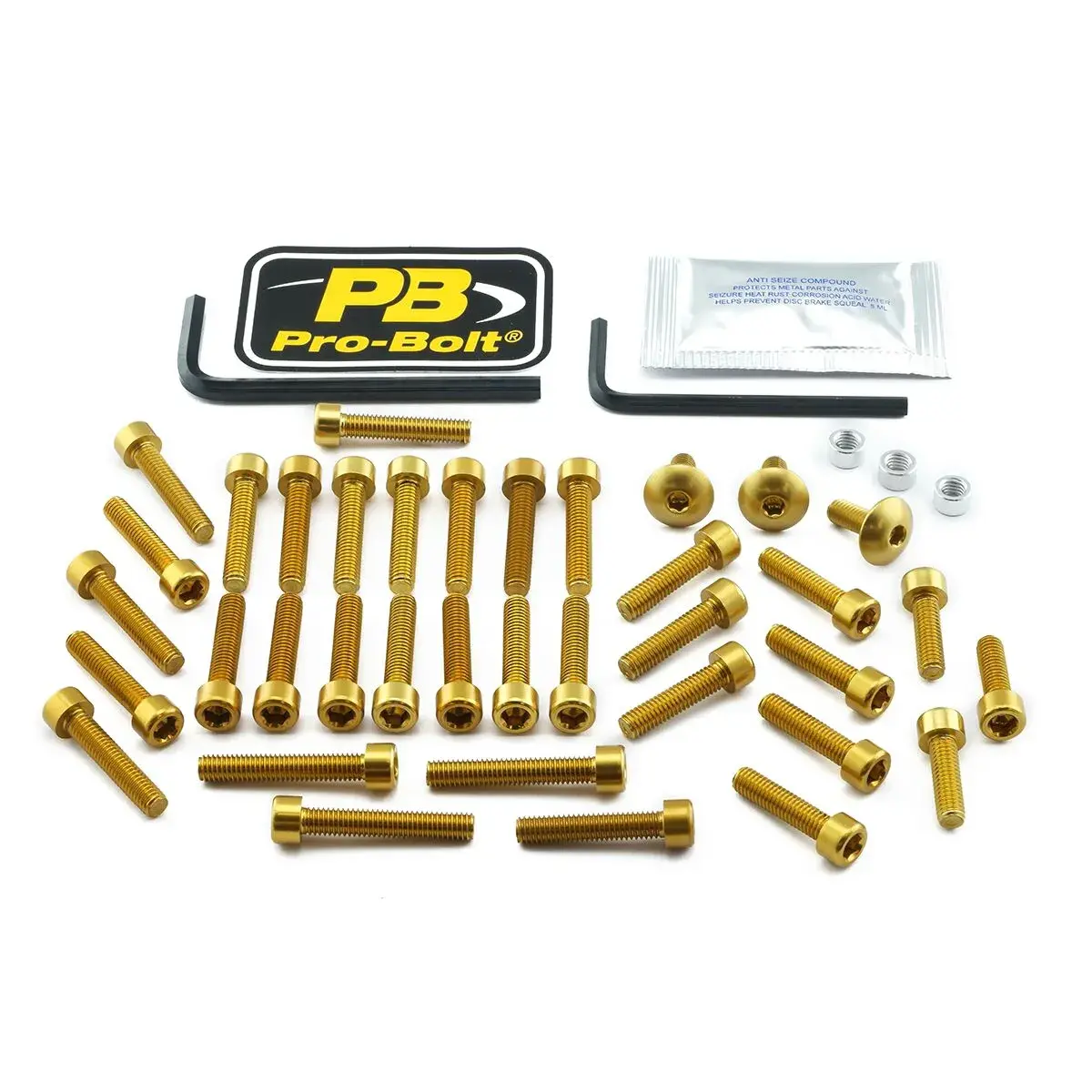 Kit de boulons moteur aluminium Suzuki PRO BOLT