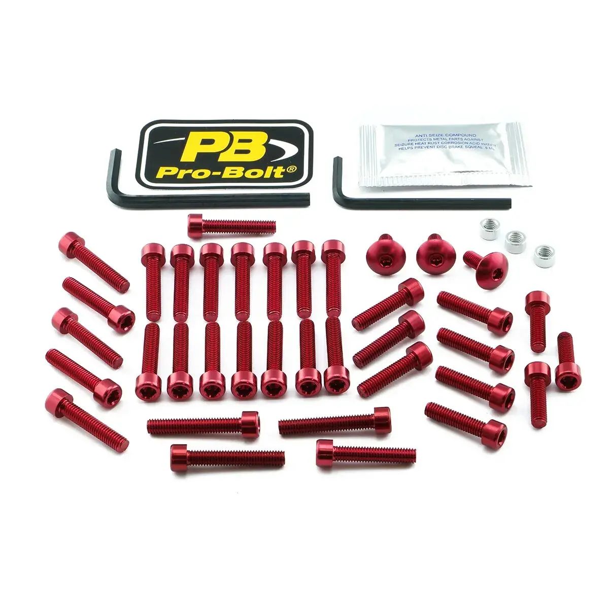 Kit de boulons moteur aluminium Suzuki PRO BOLT