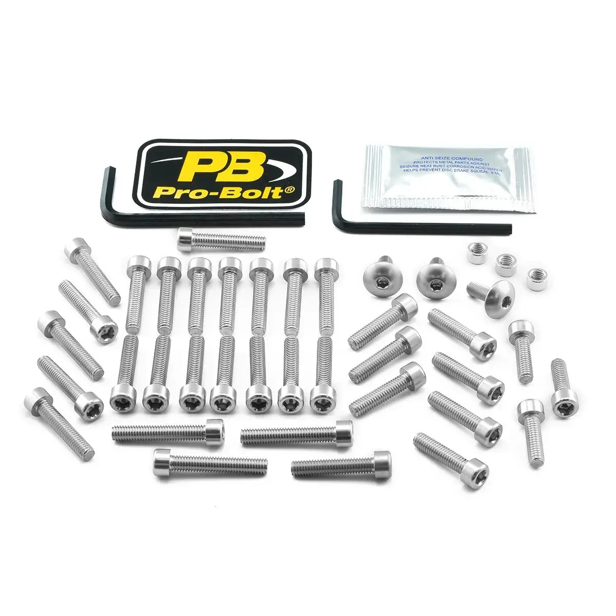 Kit de boulons moteur aluminium PRO BOLT pour Suzuki
