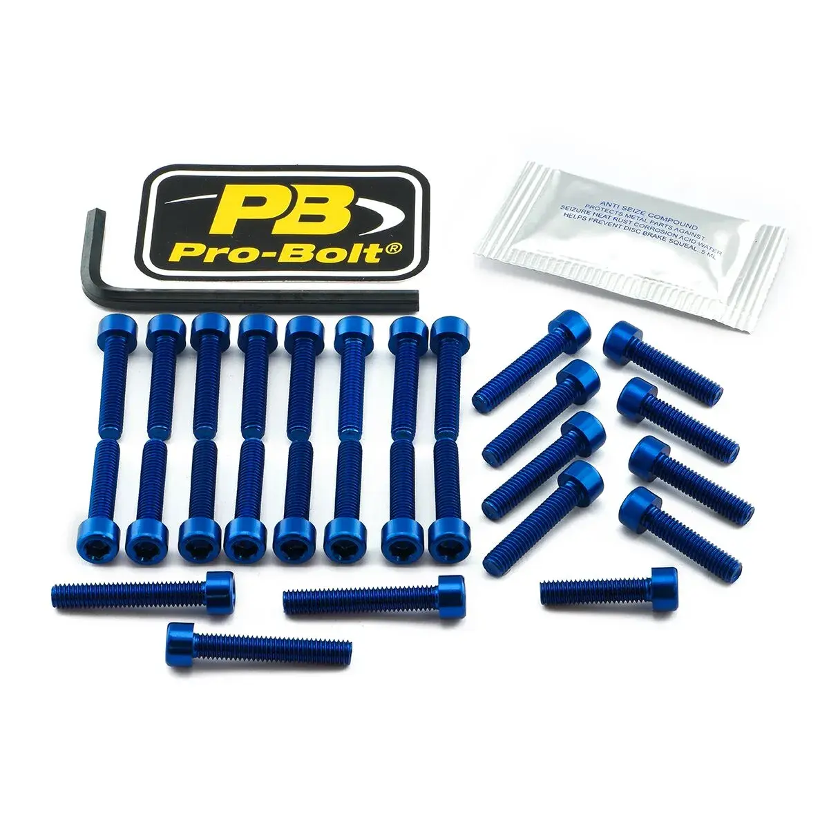Kit de boulons moteur aluminium PRO BOLT pour Suzuki