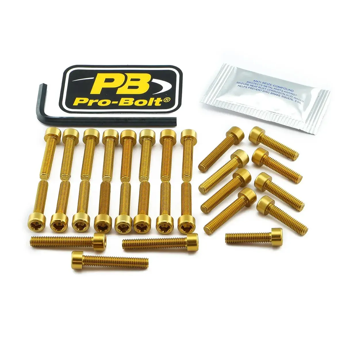 Aluminium Motor-Schrauben-Kit Suzuki PRO BOLT
