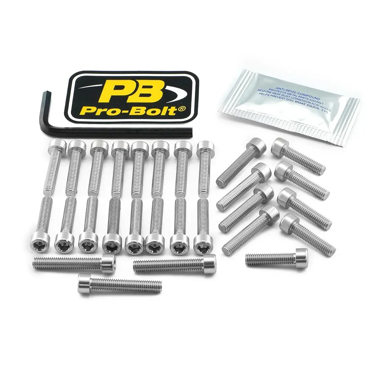 Kit de boulons moteur aluminium Suzuki PRO BOLT