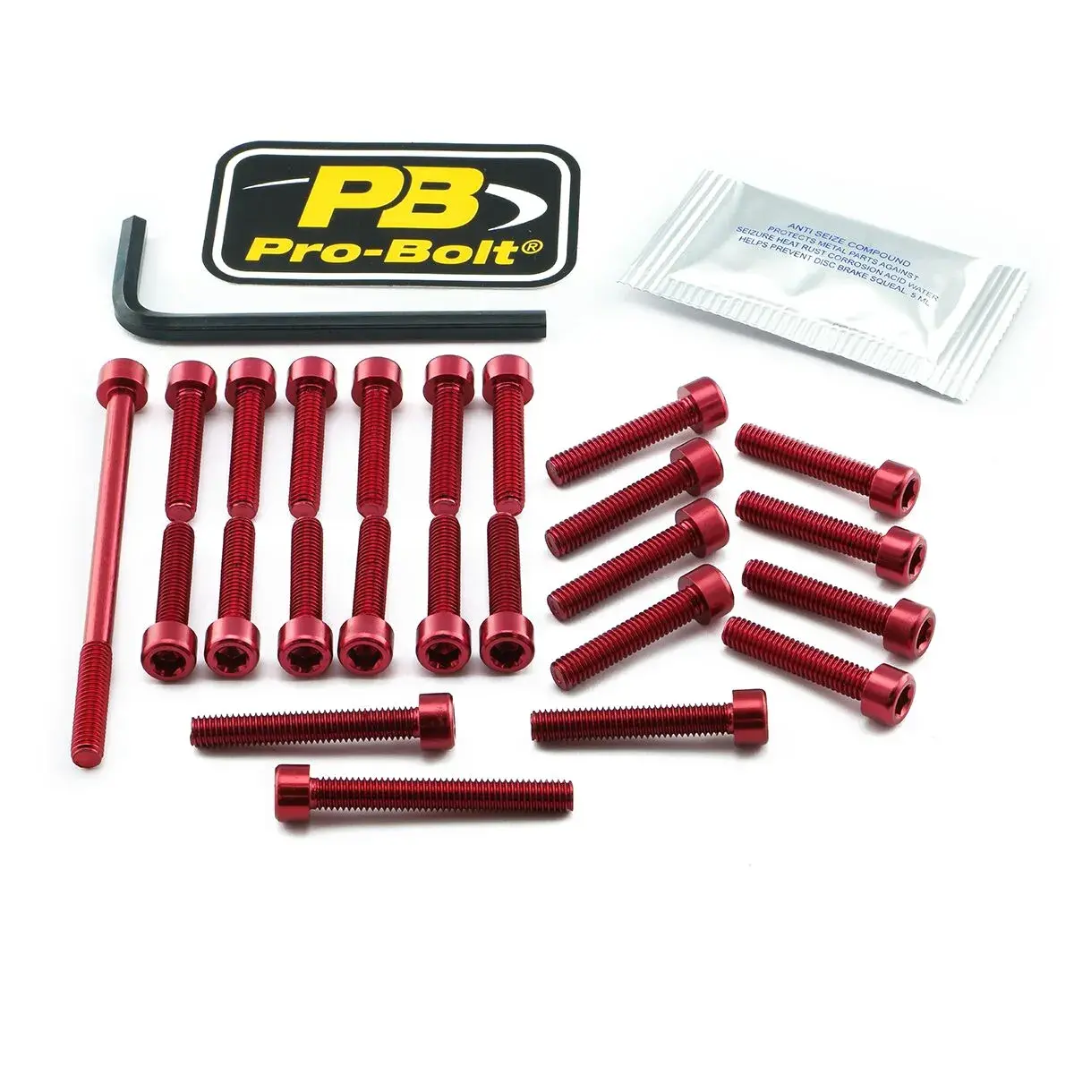 Kit de boulons moteur aluminium Suzuki PRO BOLT