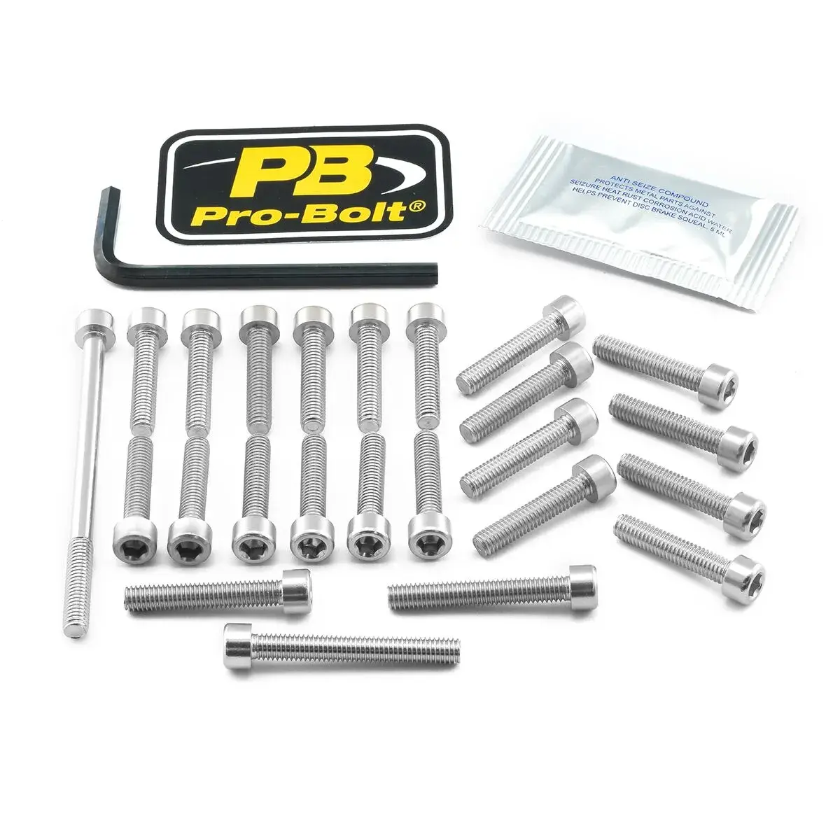 Kit de boulons pour moteur en aluminium PRO BOLT Suzuki
