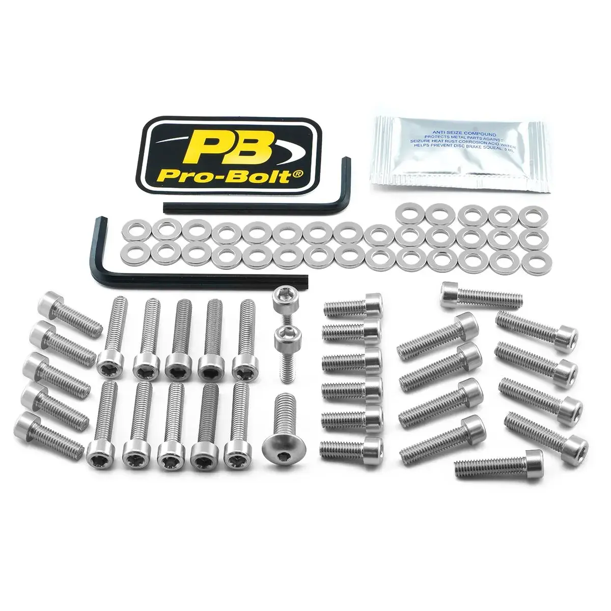 Kit de boulons moteur aluminium PRO BOLT pour BMW