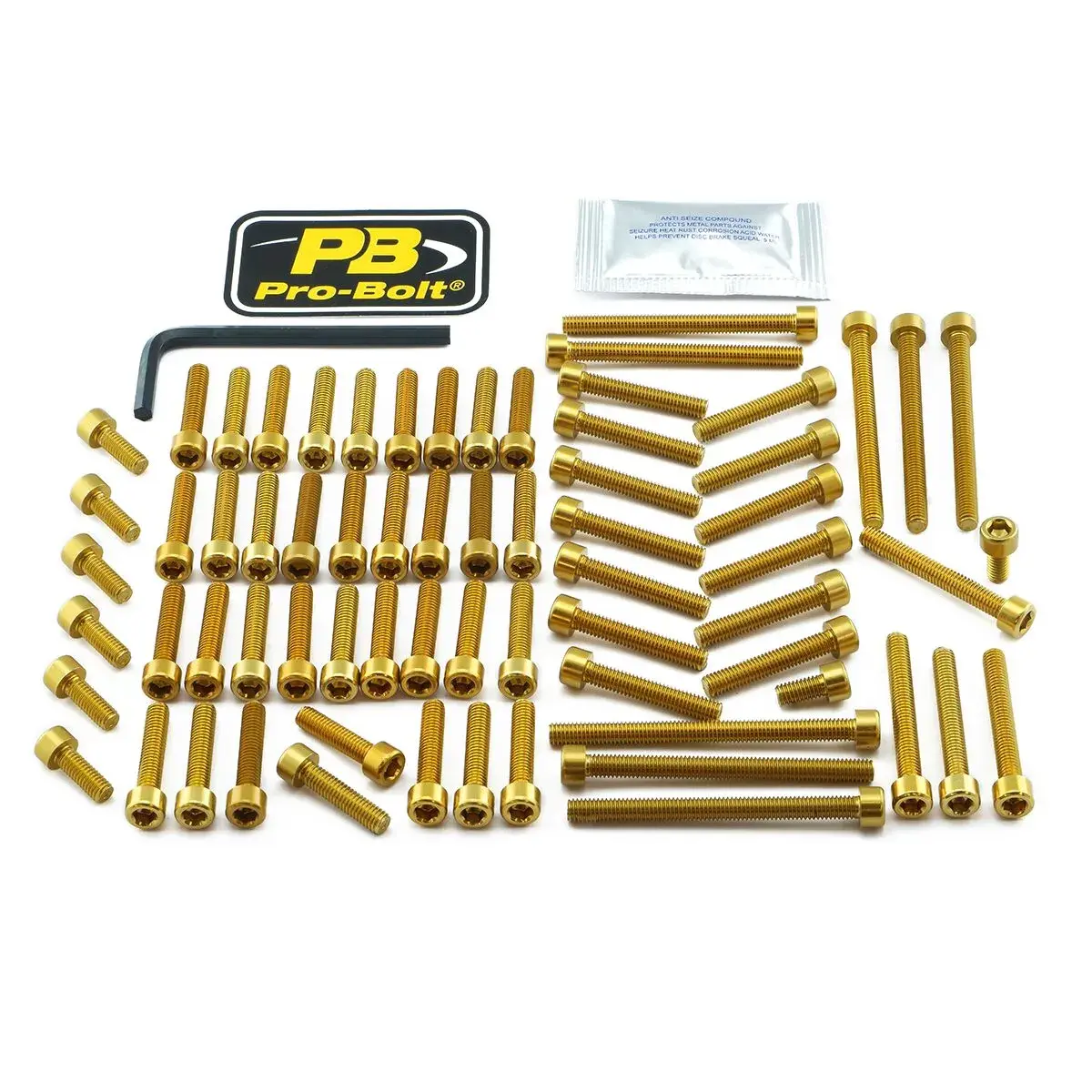 Kit de boulons moteur aluminium PRO BOLT pour BMW