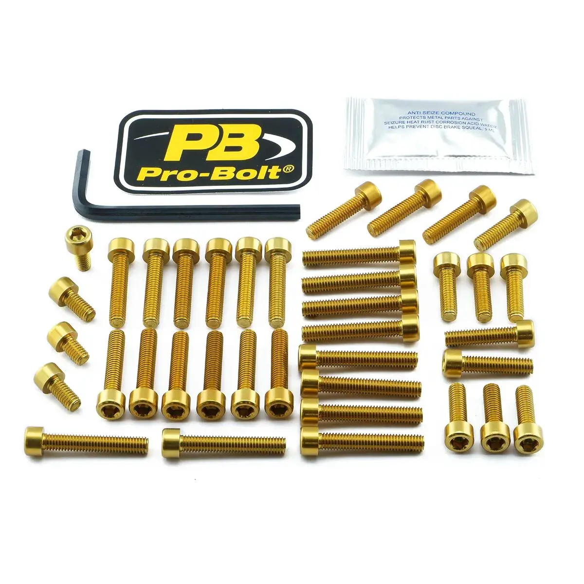 Kit de boulons moteur aluminium PRO BOLT pour BMW