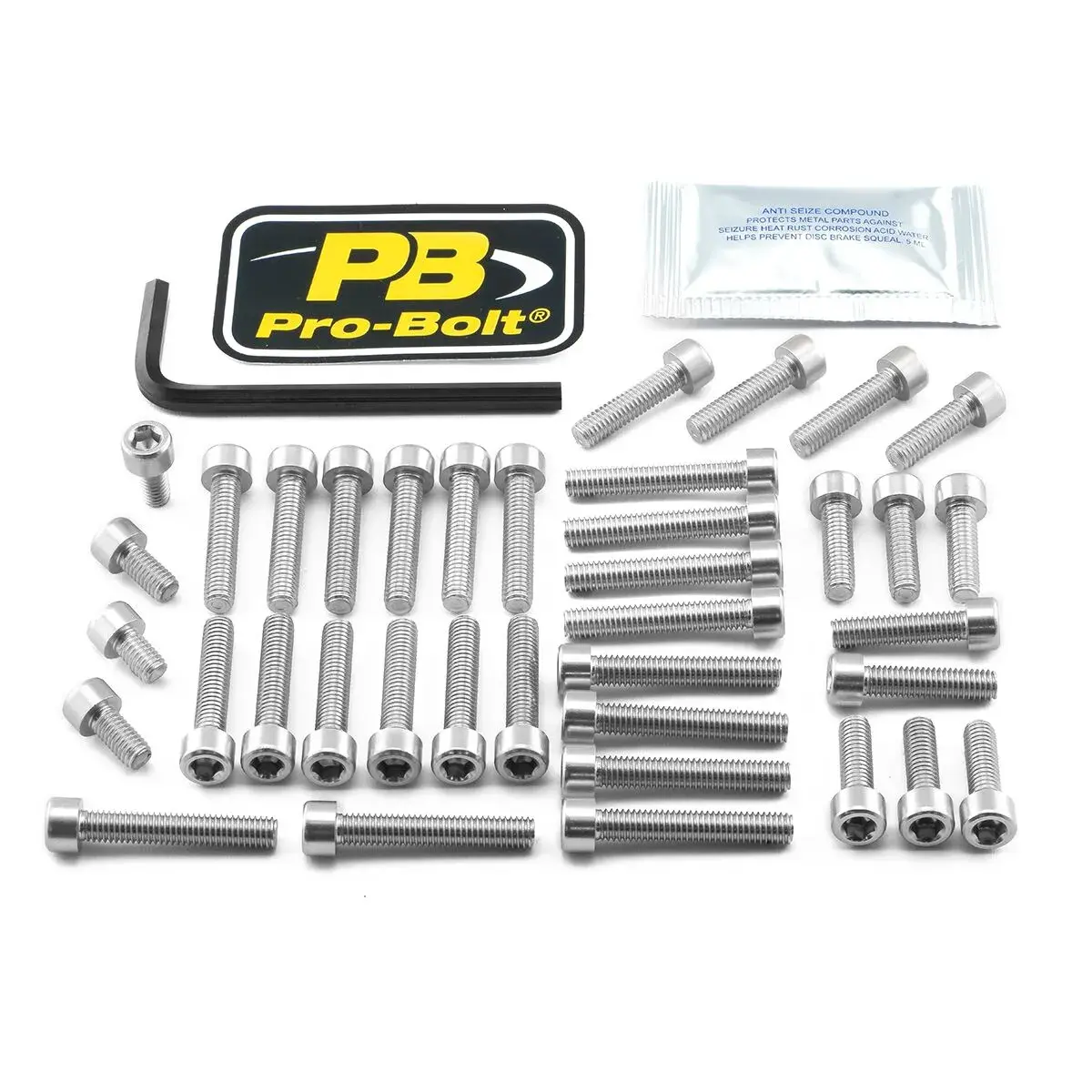Kit de boulons moteur aluminium PRO BOLT pour BMW