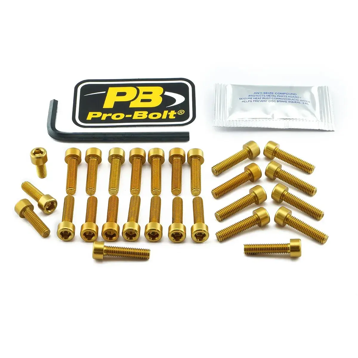 Kit de boulons moteur aluminium PRO BOLT pour BMW