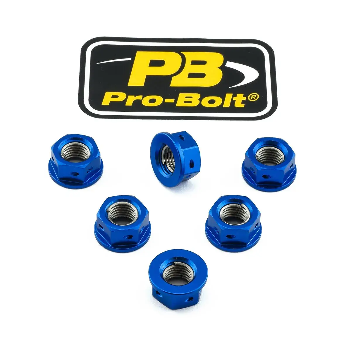 Ritzelmuttern aus Aluminium PRO BOLT