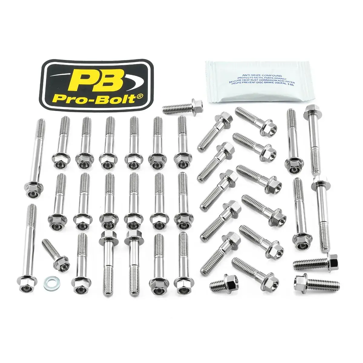 Kit de boulons moteur acier inoxydable PRO BOLT BMW
