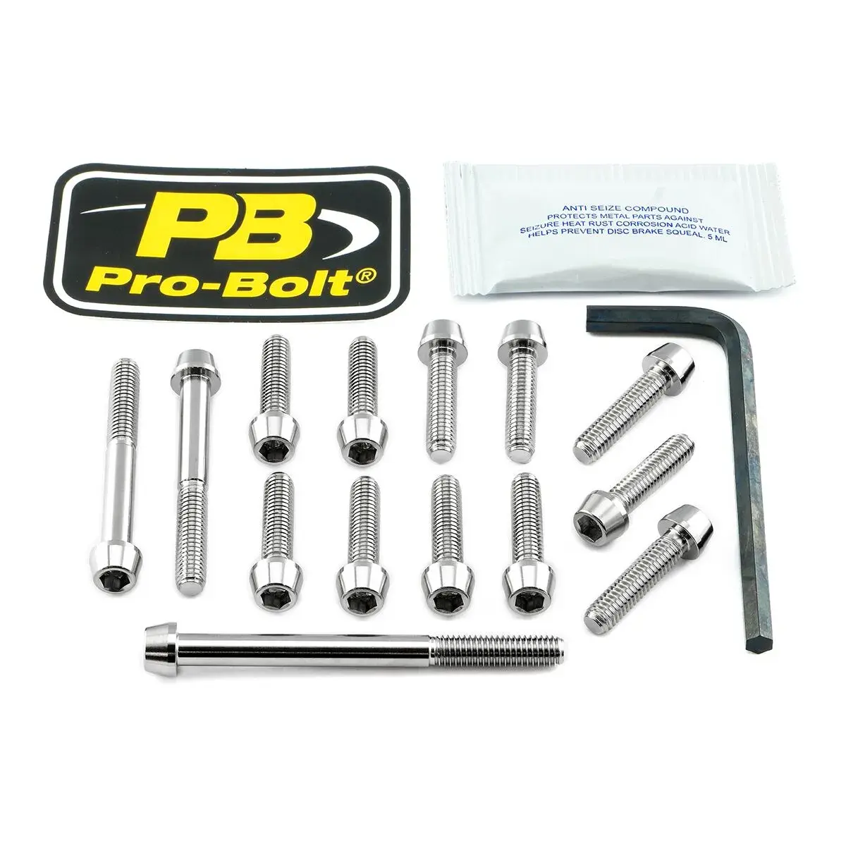 Kit de boulons moteur acier inoxydable Kawasaki PRO BOLT