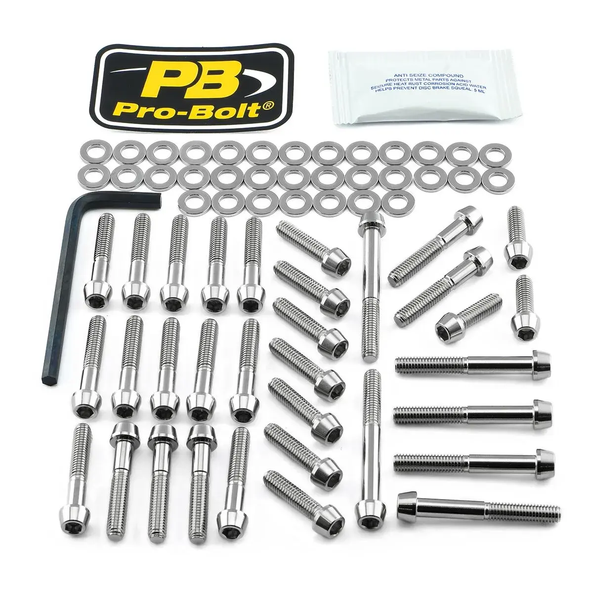 Kit de boulons moteur acier inoxydable BMW PRO BOLT