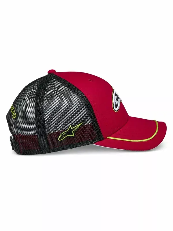 Čiapka v štýle kamionistu Alpinestars Exceed — pohľad 3