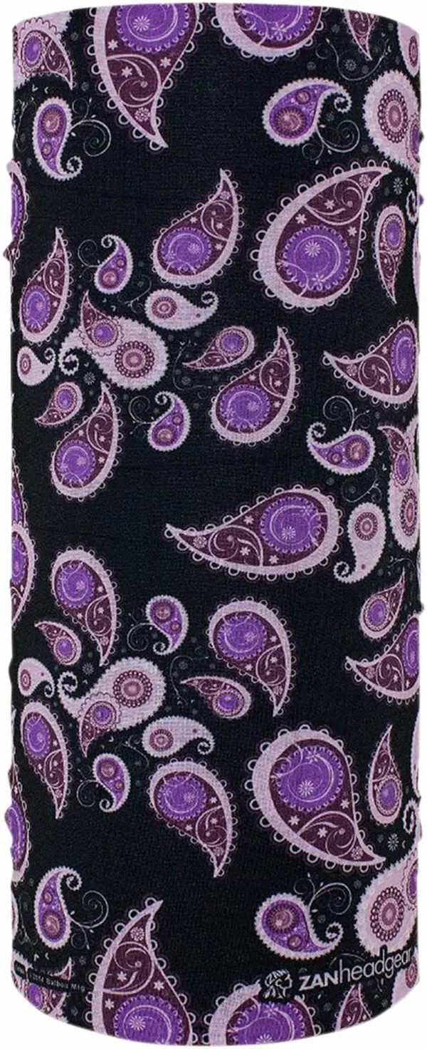 Motley Paisley Violet Tube ZAN HEADGEAR