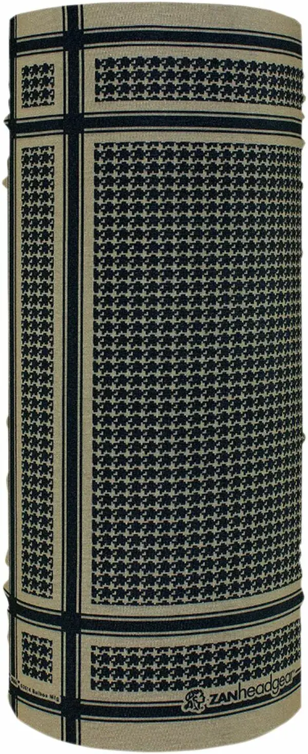 ZAN HEADGEAR Motley tube houndstooth tan 헬멧