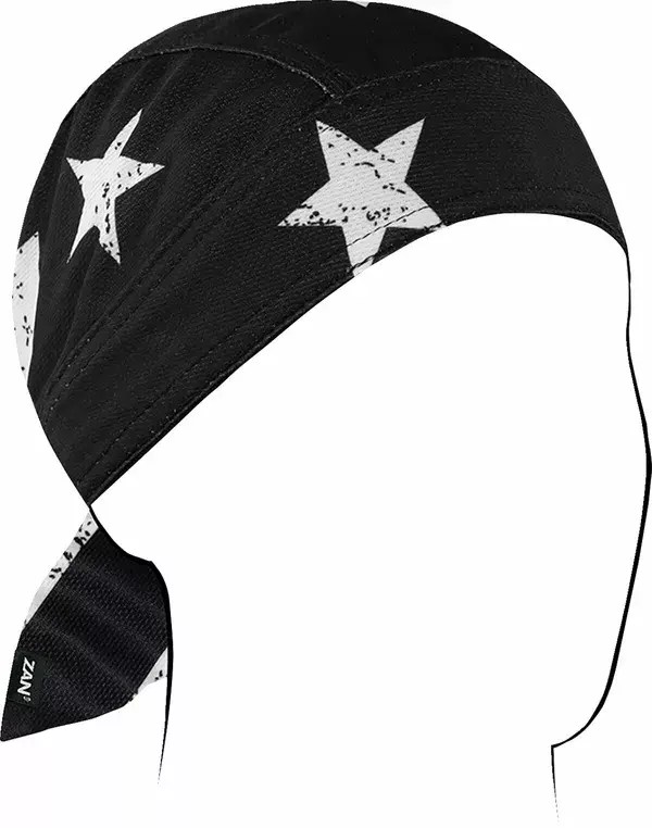 Flydanna Polymm BKWT Flag ZAN HEADGEAR