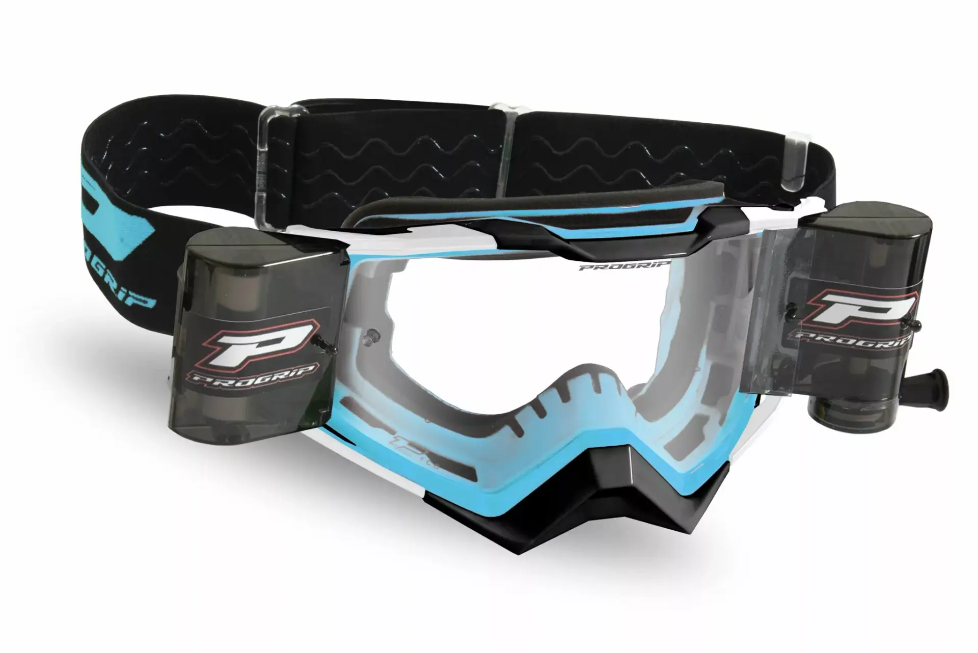 Lunettes PROGRIP 3309RO Rapid turquoise/noir/blanc
