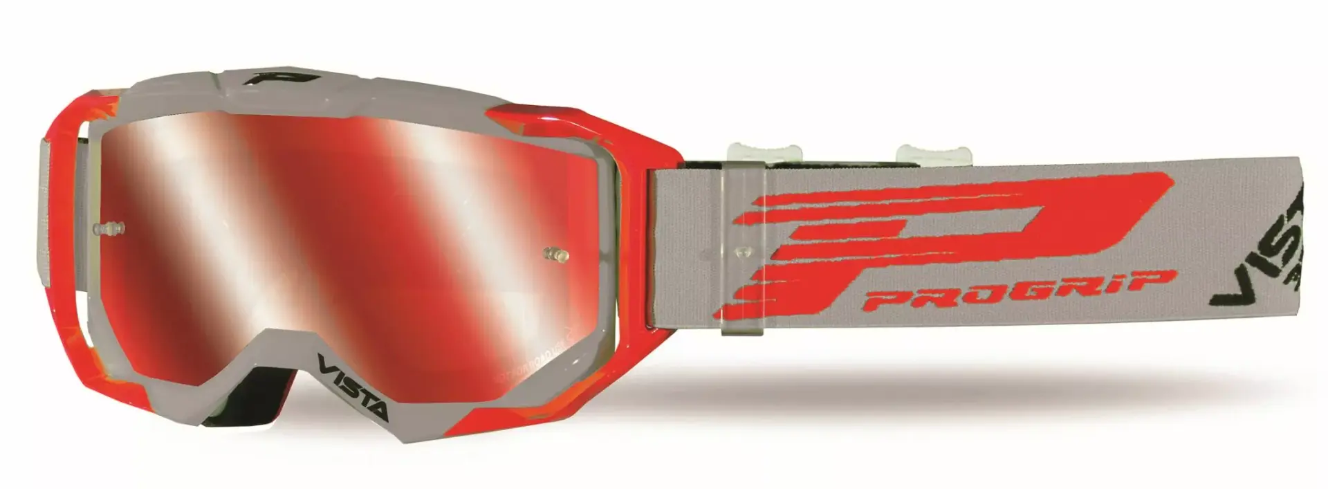 ProGrip Goggles Vista gris/rouge