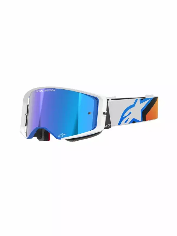 Lunettes Alpinestars Goggles Supertech Corp bleu/or