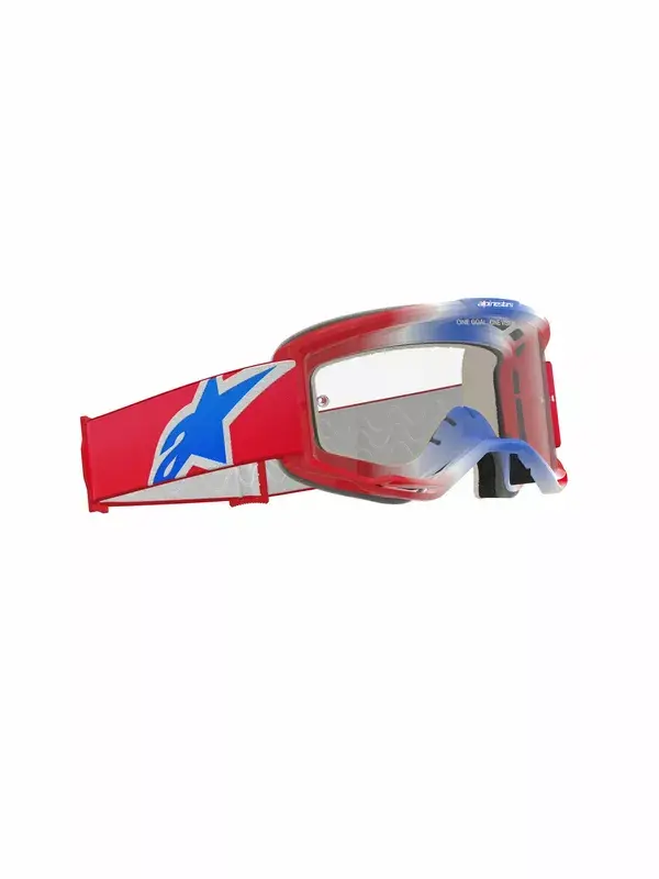 Masque Alpinestars Vision 5 Corp Red/White/Blue