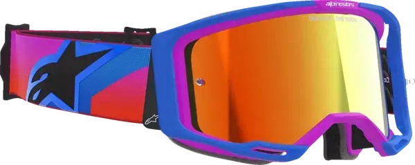 Alpinestars Goggle Vision 8 Corp Blau/Violett