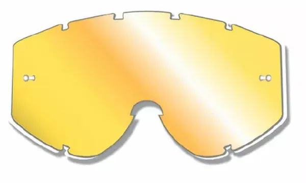 Visier für Cross-Brille Progrip 3309 Rapid Mehrschicht gold beschlagfrei kratzfest UV-Schutz