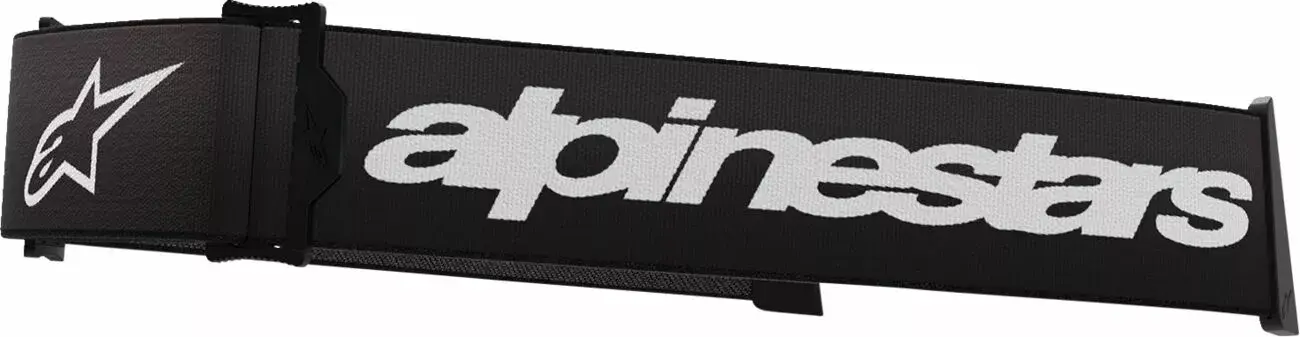 Strap lunettes Supertech noir/blanc Alpinestars